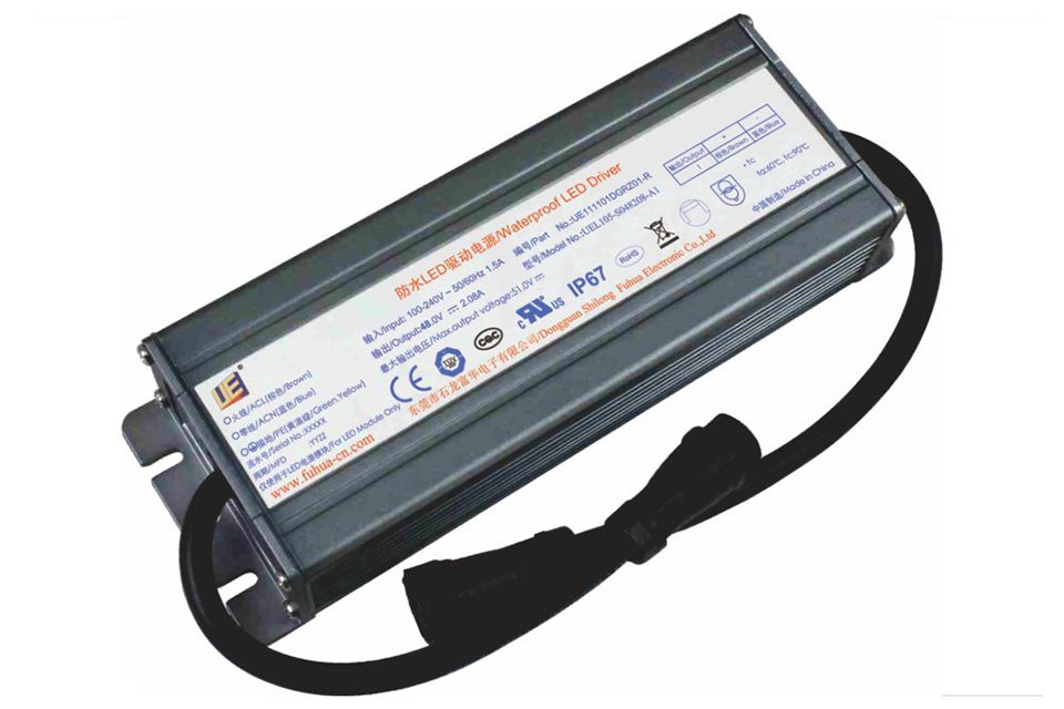 Waterproof 105 W Standard Outdoor LED Driver — LED professional LED